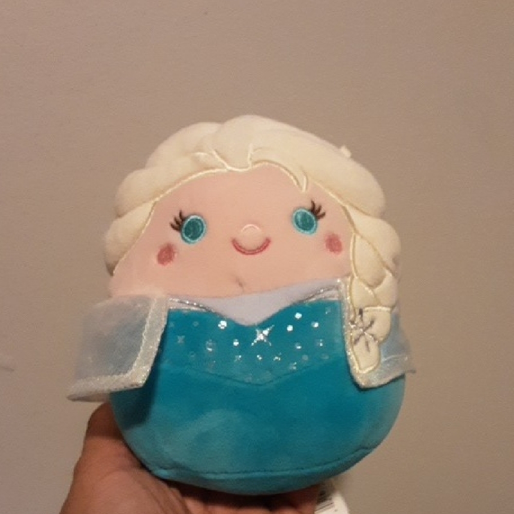 DISNEY ELSA FROZEN Cute Blue Plush Toy